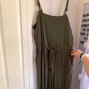 Army Green Romper